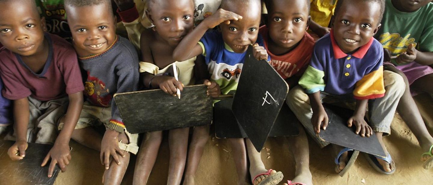 Liberia: Kinder in der Schule