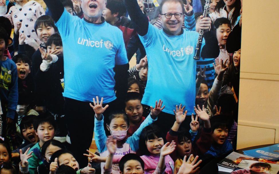 Berliner Philharmoniker sind internationale UNICEF-Botschafter©UNICEF/akFa