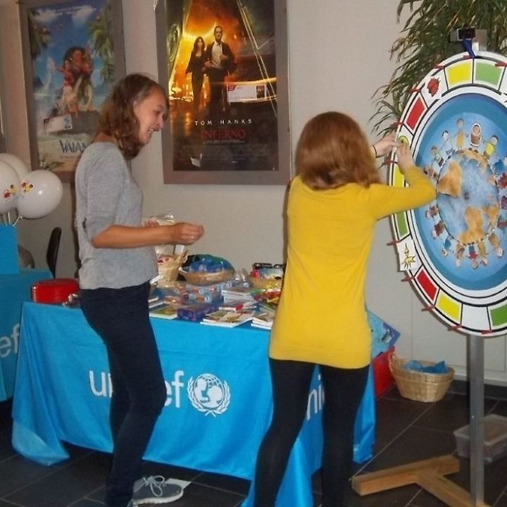 Glücksrad © UNICEF-Arbeitsgruppe Landshut
