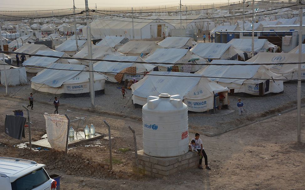 Irakreise: Das Flüchtlingslager Debaga