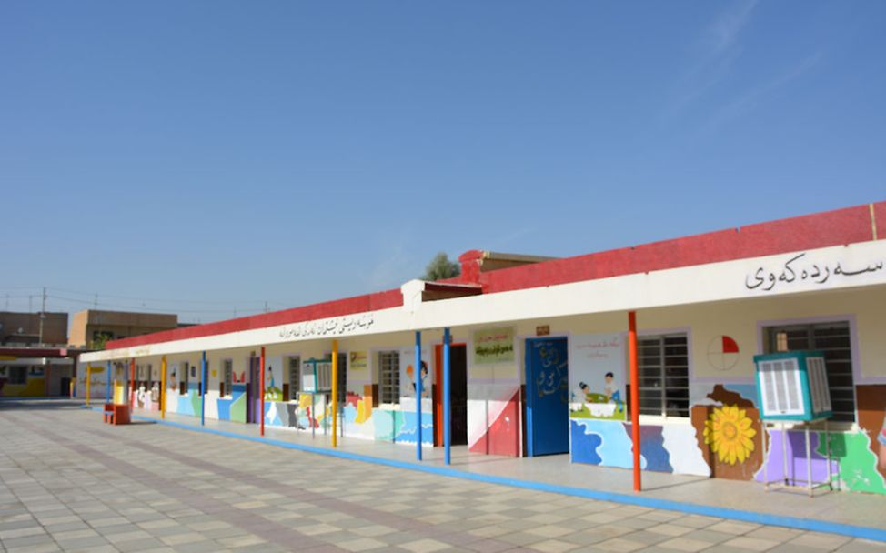 Irakreise: Heute wird eine kinderfreundliche Schule in Erbil besucht