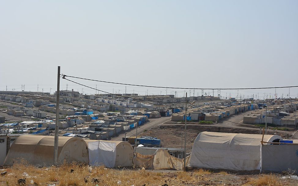 Irakreise: Ein Blick auf das Mamilian Camp