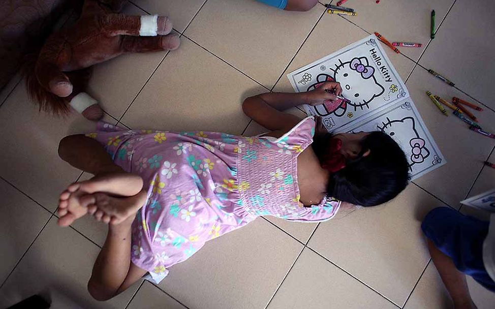 Kinderschutz Philippinen: UNICEF hilft missbrauchten Kindern