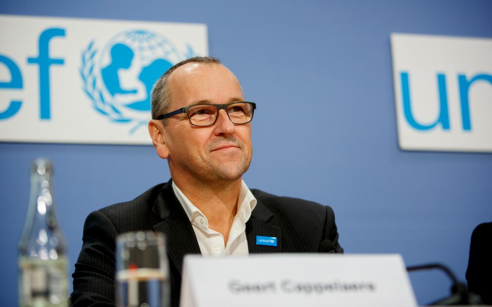 Geert Cappelaere, UNICEF Regionaldirektor für den Mittleren Osten und Nordafrika