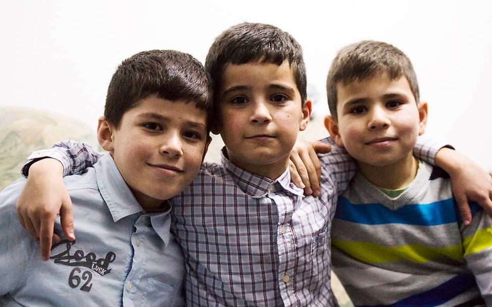 Abdelhamid, Anas und Mahmoud: Junge Flüchtlinge aus Syrien