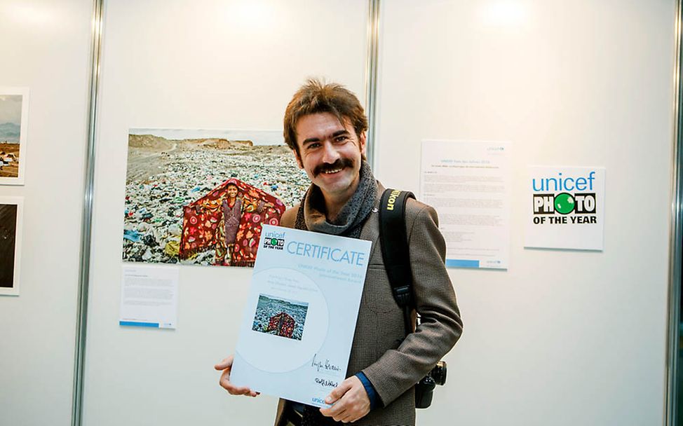Arez Ghaderi hat den ersten Platz beim UNICEF-Foto des Jahres 2016 gewonnen.