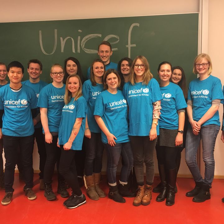 Gruppenbild UNICEF Hochschulgruppe Potsdam WS 16/17