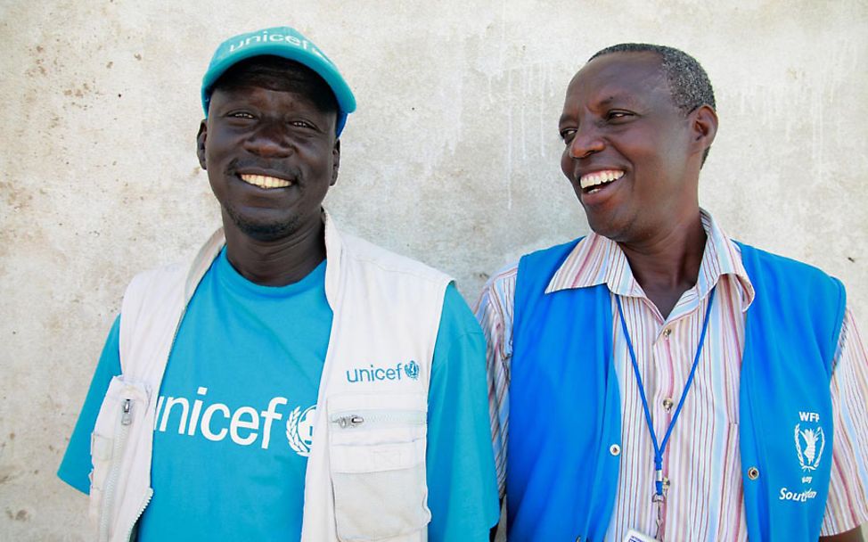 Südsudan: Zwei UNICEF-Nothilfe Koordinatoren