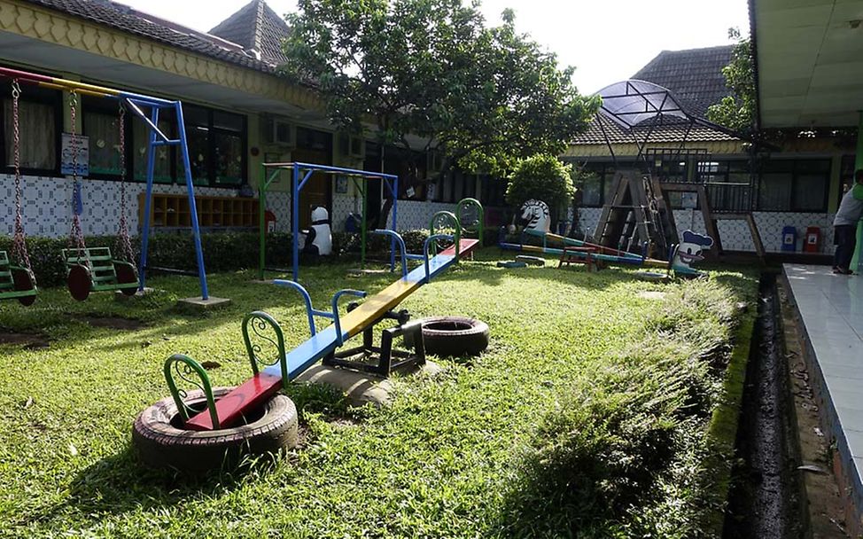UNICEF Projektreise nach Indonesien: Schöner Kindergarten in Jakarta