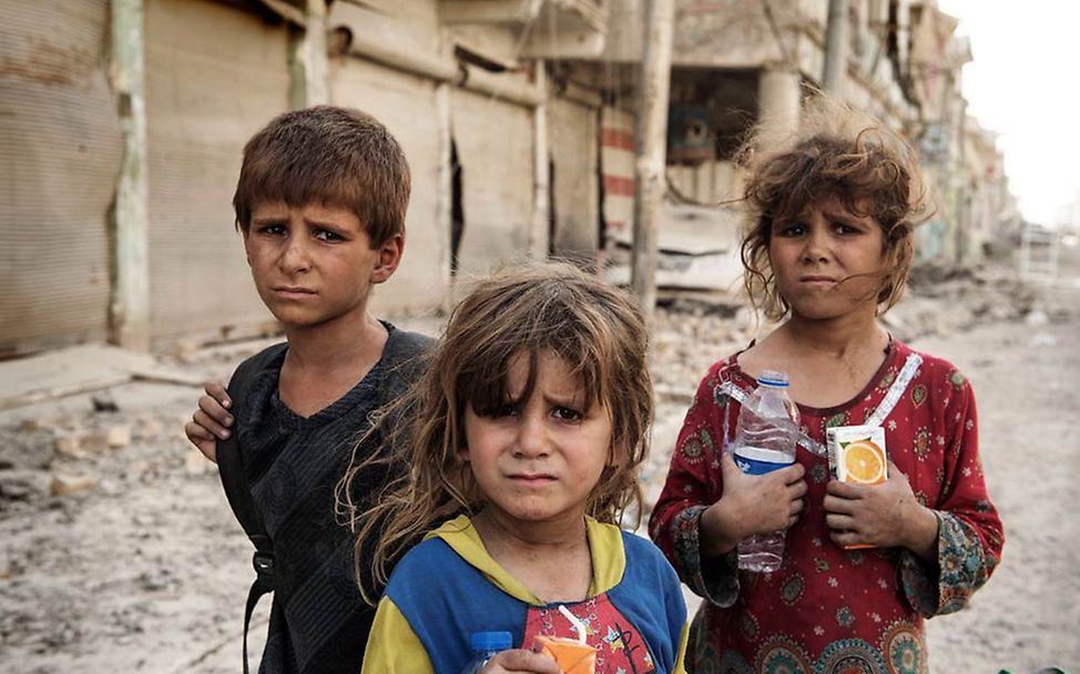 Traumatisierte Kinder im Irak 