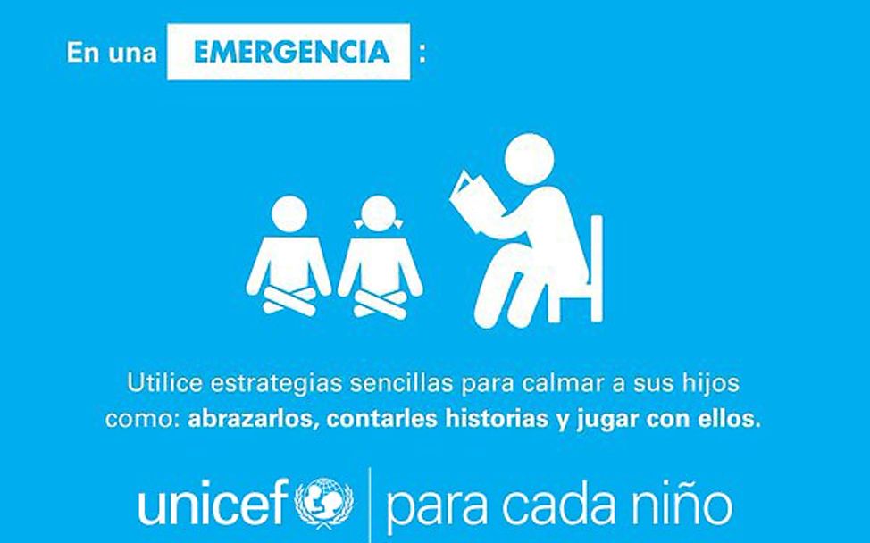 Mexiko Erdbeben: UNICEF hilft Eltern mit Tipps auf Infografiken