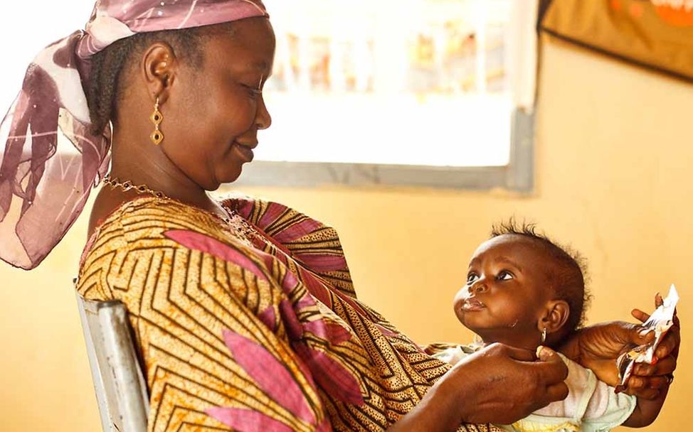 Hunger in Afrika: Babys wie dieses in Niger sind schwer unterernährt.