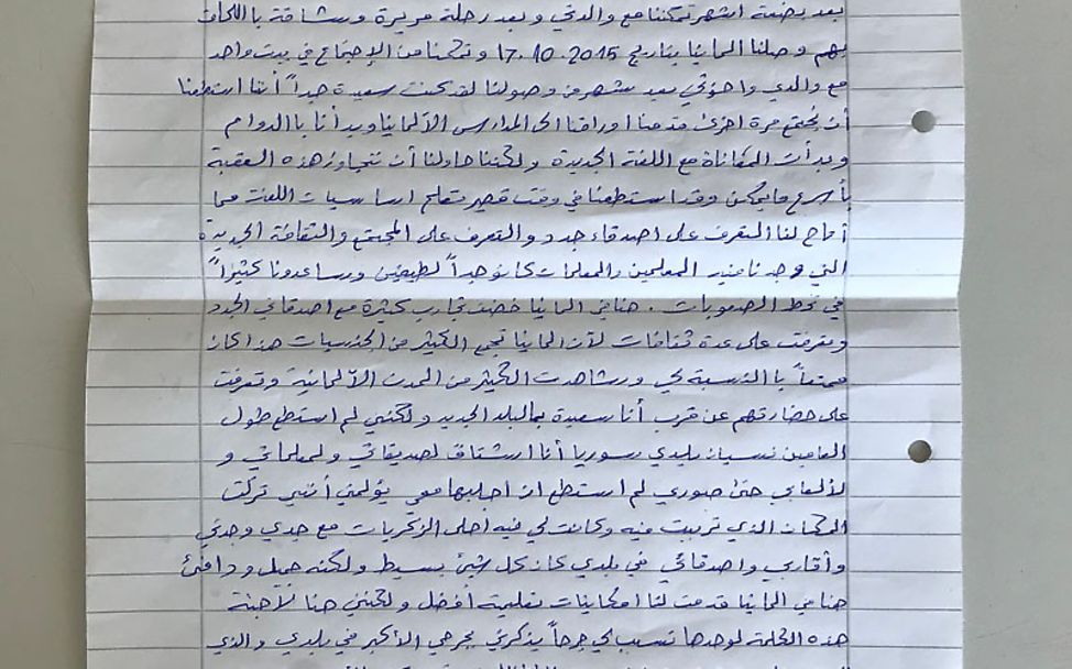 Der Brief des 10-Jährigen Osama