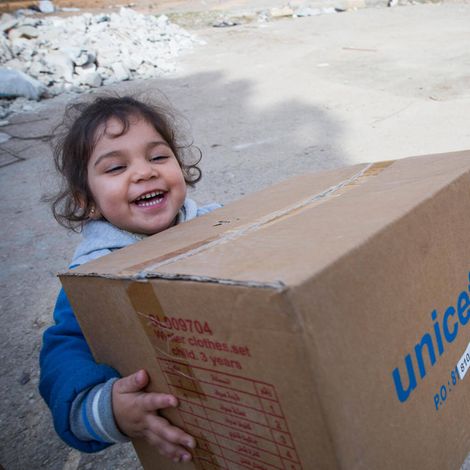 Geschenke guter Zweck: Sinnvolle Geschenke mit UNICEF: Hilfsgüter spenden