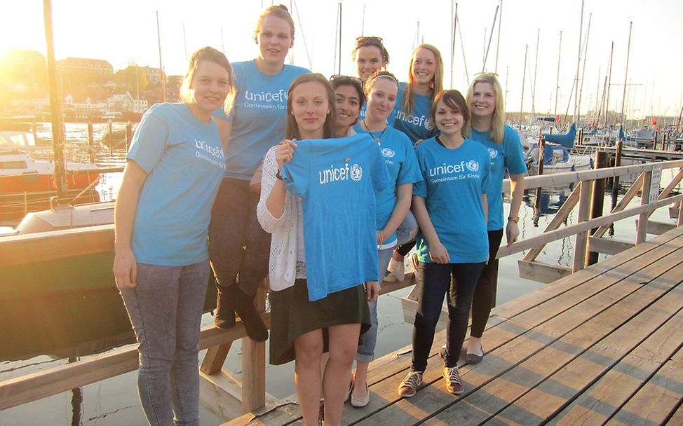 UNICEF-Hochschulgruppe Flensburg im Mai 2014