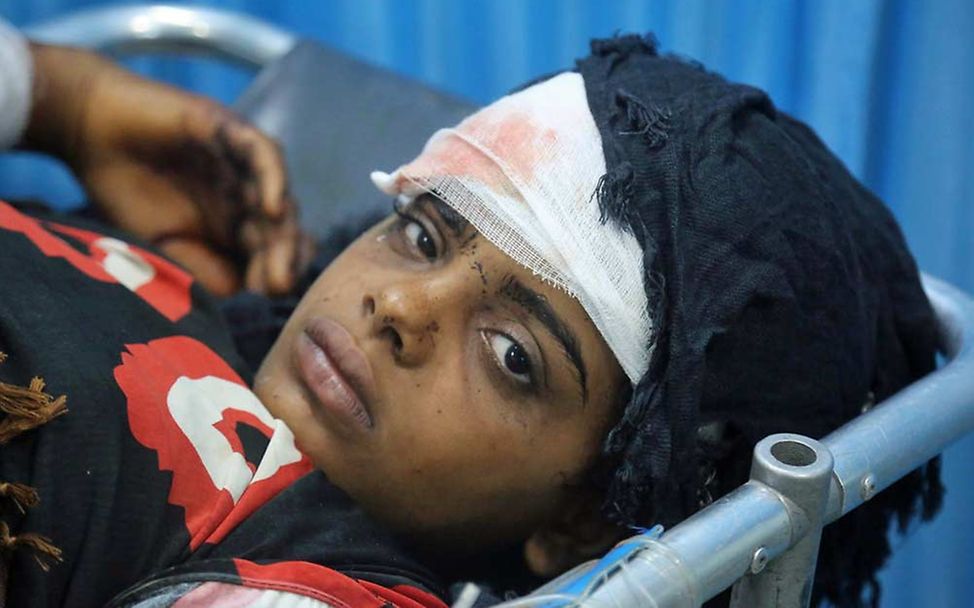 Jemen: Täglich werden Kinder auf der Flucht verletzt und getötet. 