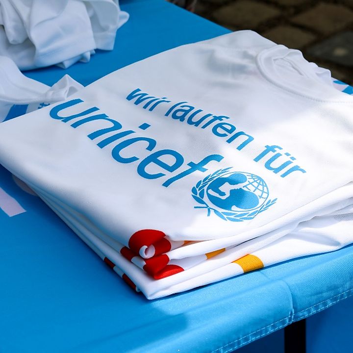 T-Shirts "laufen für UNICEF"