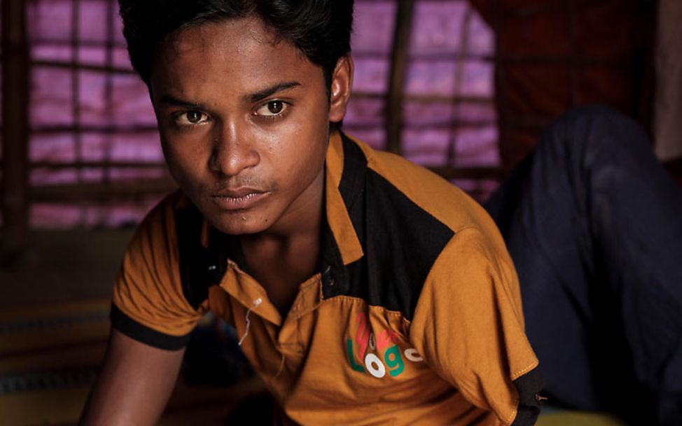 Rohingya: Mohamed verlor auf der Flucht aus Myanmar seinen Arm