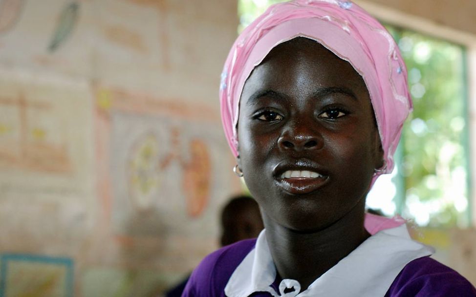 Genitalverstümmelung in Gambia: Mädchen in Gambia haben ein Recht auf körperliche Unversehrtheit. 