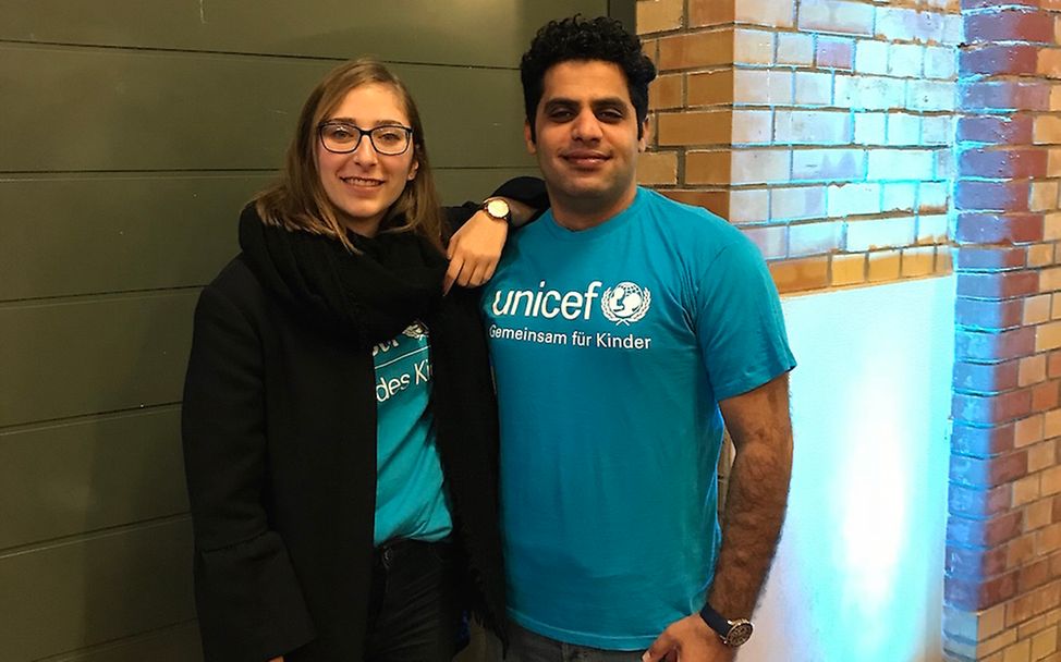 Sarah und Arsalan | © UNICEF Potsdam/Linder