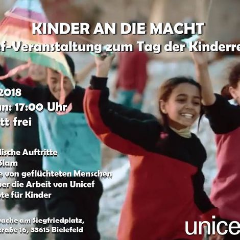 Kinder an die Macht_Unicef-Veranstaltung zum Tag der Kinderrechte_Flyer_25.11.2018
