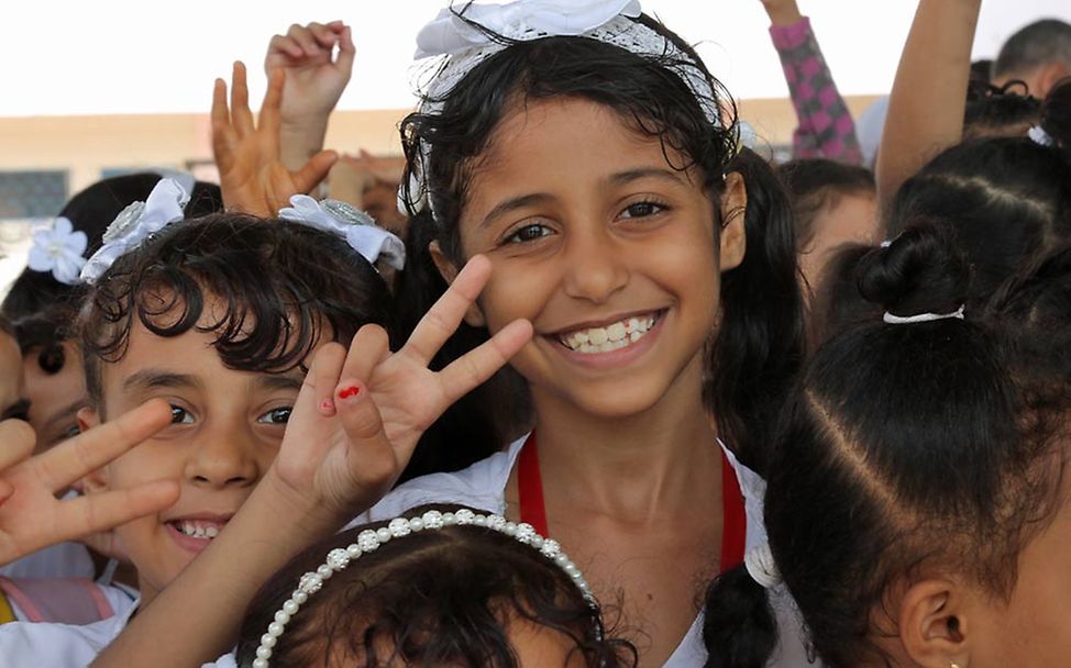 Ihre Spenden erreichen die Kinder im Jemen. 