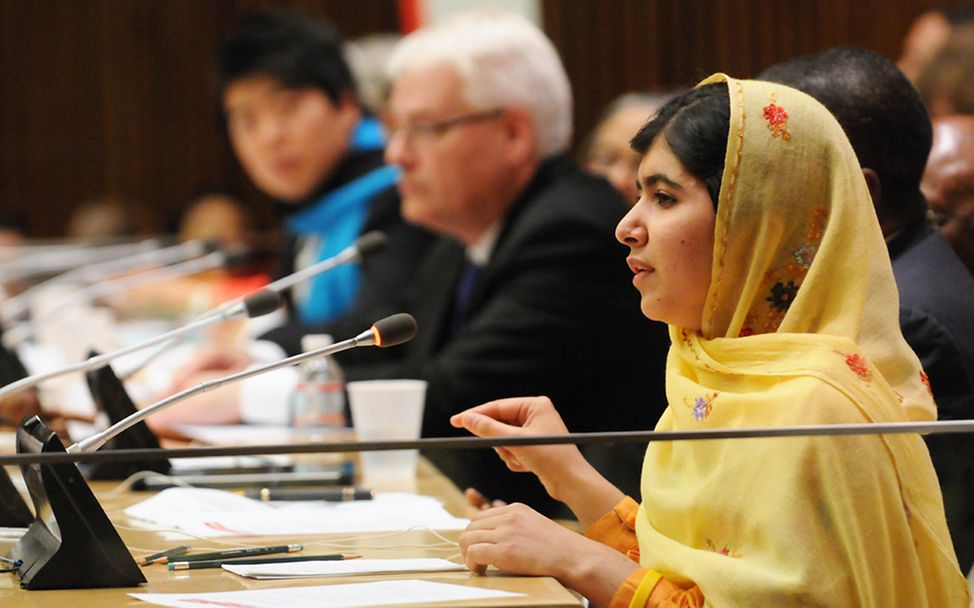 UN-Kinderrechtskonvention: Malala spricht vor den Vereinten Nationen
