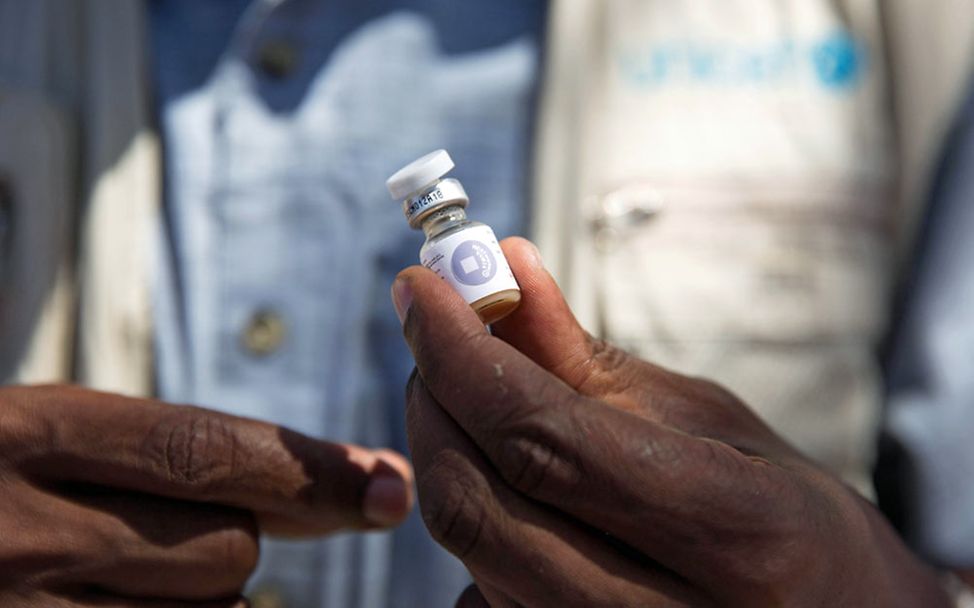 Recht auf Gesundheit: Lebensentscheidende Cholera-Impfungen bieten Schutz.