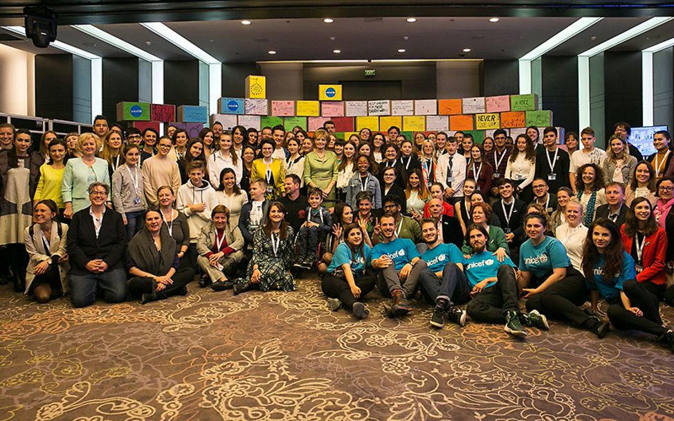 Bukarest: Die Teilnehmer der Konferenz zur Partizipation von Kindern in der EU.