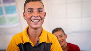 Jordanien: Portrait von Fawaz (12), ein syrischer Flüchtlingsjunge