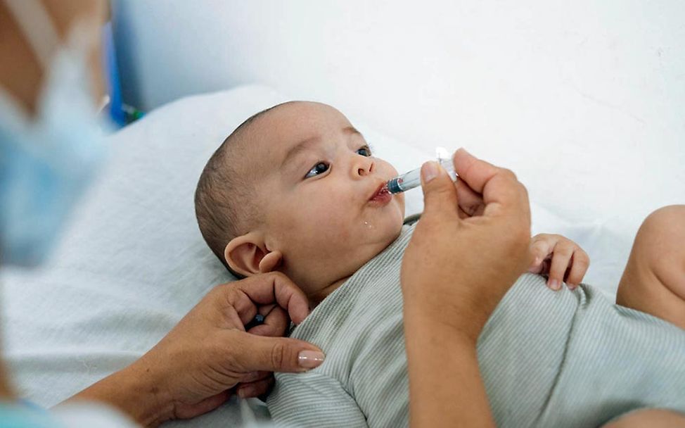 Lebensrettende Impfungen: In Venezuela ist die Gesundheitsversorgung zusammengebrochen. 