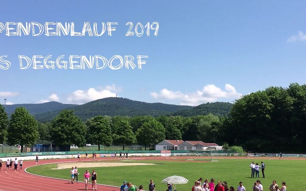 Spendenlauf Wirtschaftsschule Deggendorf am 5.6.2019