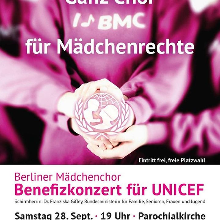 Ganz Chor für Mädchenrechte © BMC/UNICEF