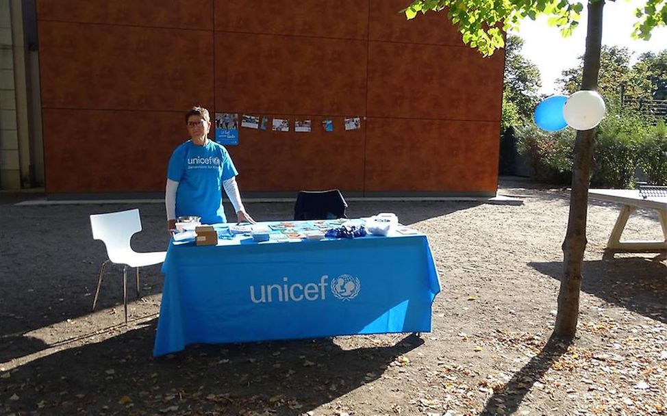 UNICEF-Spendenlauf an der Goethe-Grundschule | © UNICEF Potsdam/Gaedig