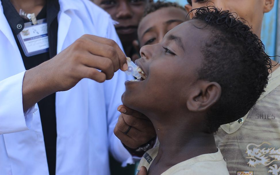 Impfungen sind lebenswichtig © UNICEF/UN0240850/Saeed 