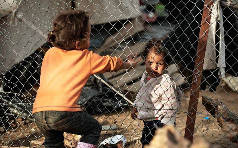 Die geflüchteten Kinder in Griechenland brauchen Schutz. 