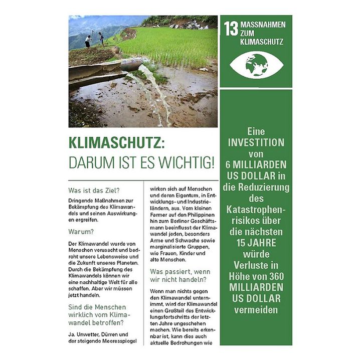 Informationsblatt SDG-13
