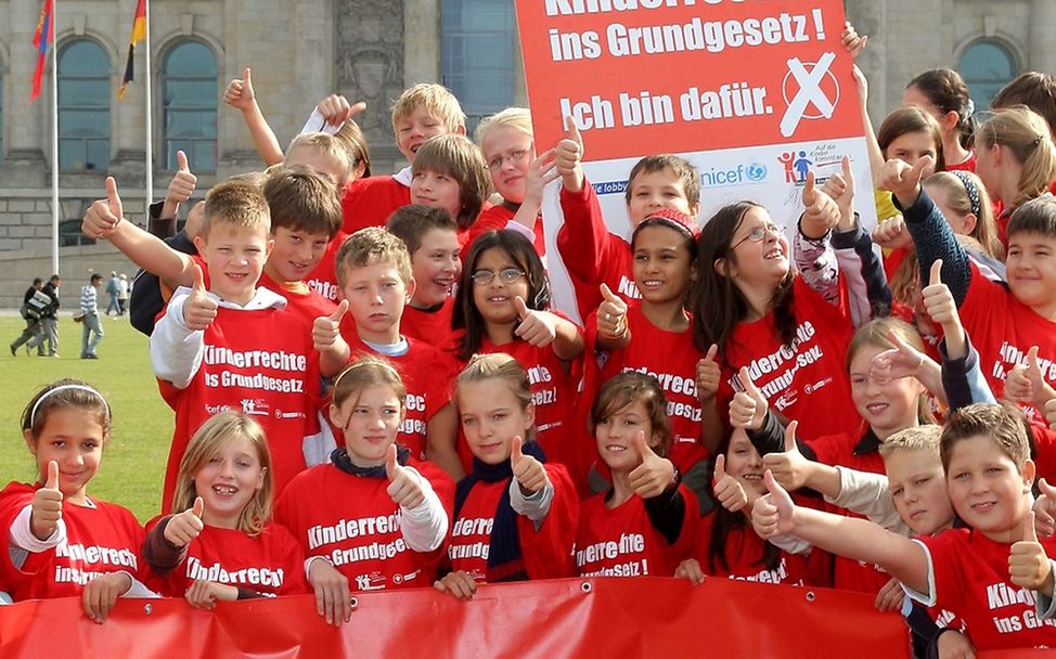 Kinderrechte ins Grundgesetz! © Eventpress Herrmann