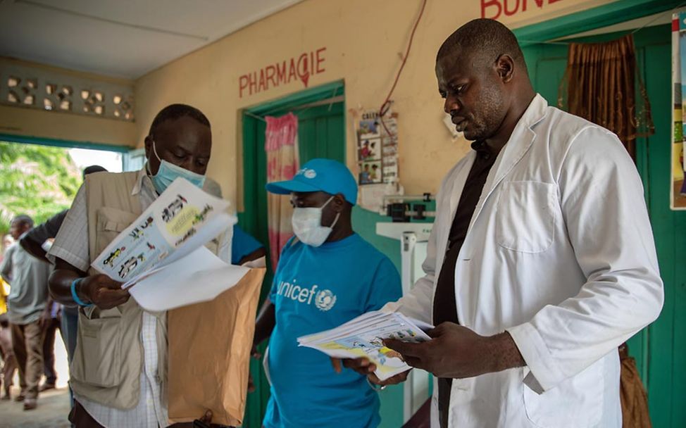 Ebola Kongo: In einer Gesundheitsstation im Nordwesten des Landes.
