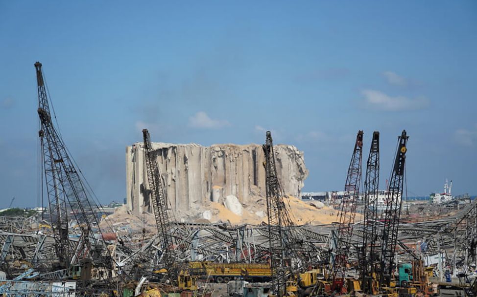 Libanon: Zerstörung nach der Explosion in Beirut 