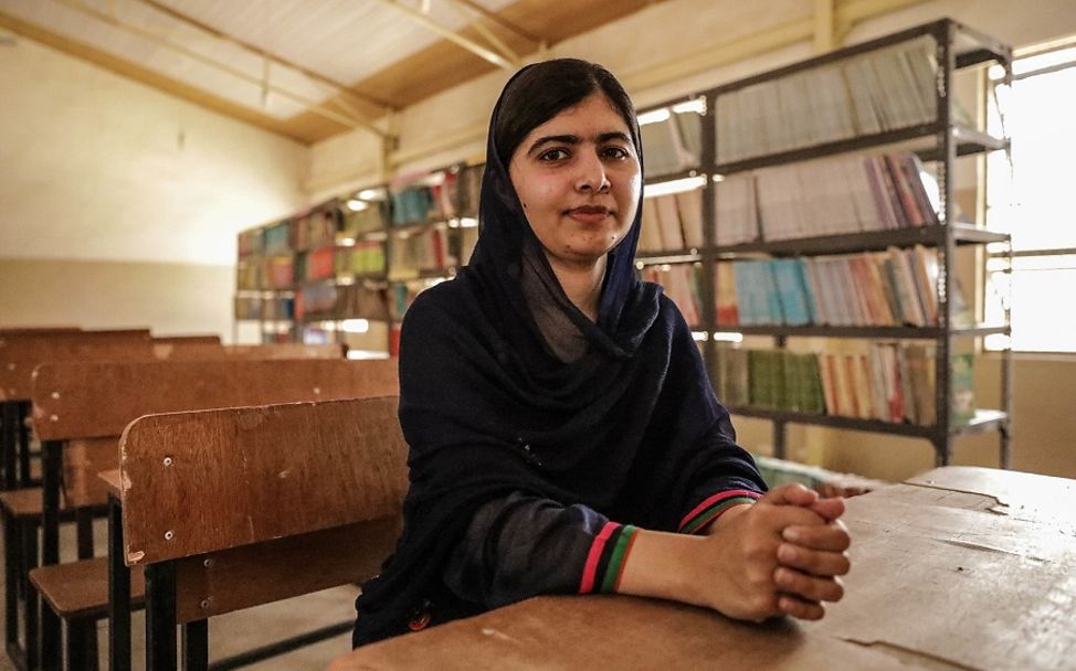 Irak: Malala Yousafzai fordert mehr Bildung.