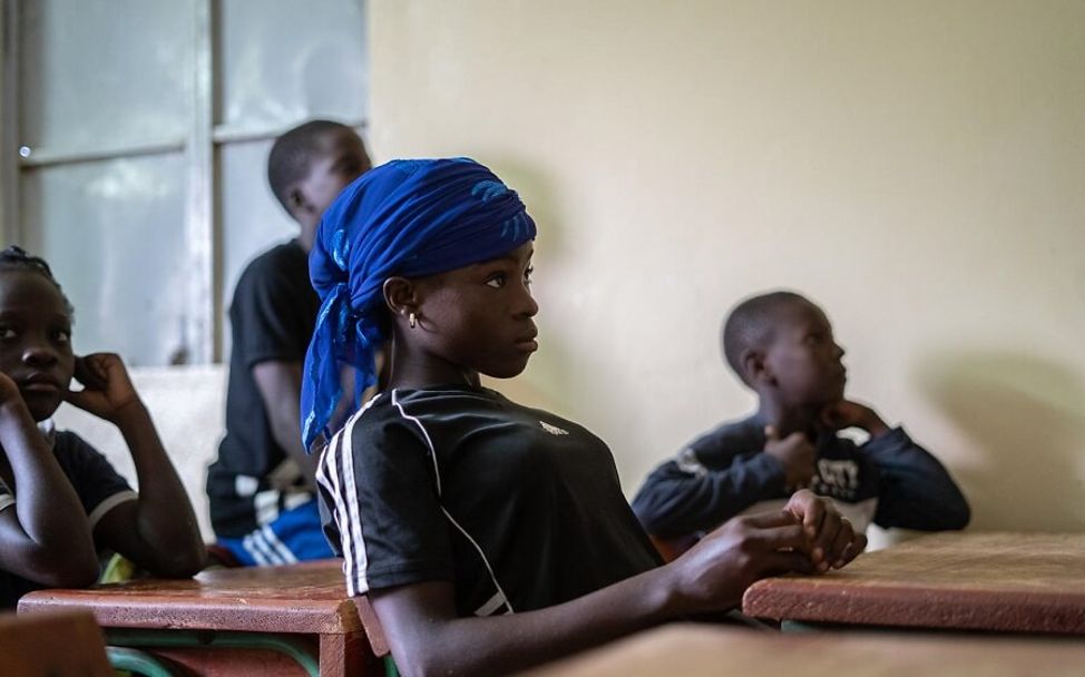 Bildung in Niger: Pascaline in der Schule