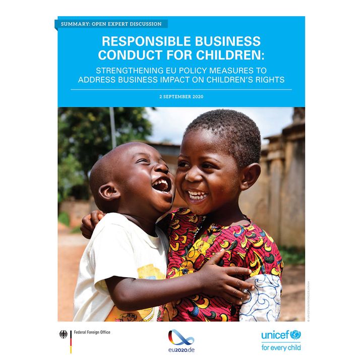 Report: Responsible business conduct for children