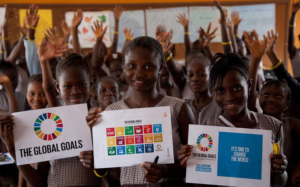 Sierra Leone: Kinder mit den nachhaltigen Entwicklungszielen