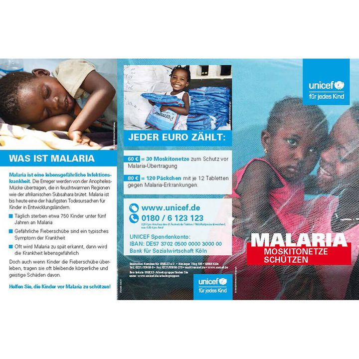 Malaria - Moskitonetze schützen