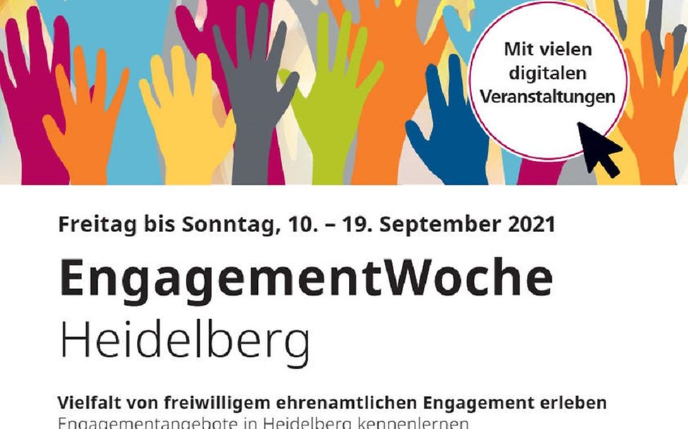 Plakat digitale Engagement-Woche