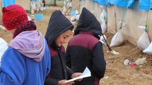 Syrien: Muhammad ist in einem Flüchtlinbgscamp untergebracht. 