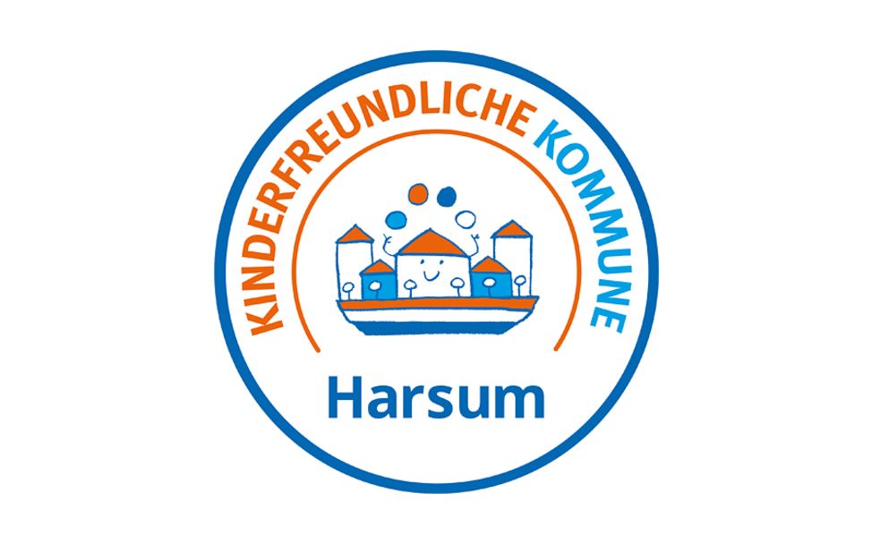 Logo Kinderfreundliche Kommune Harsum
