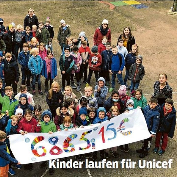 Kinder der Grundschule Kreuzäcker ©Haller Tagblatt