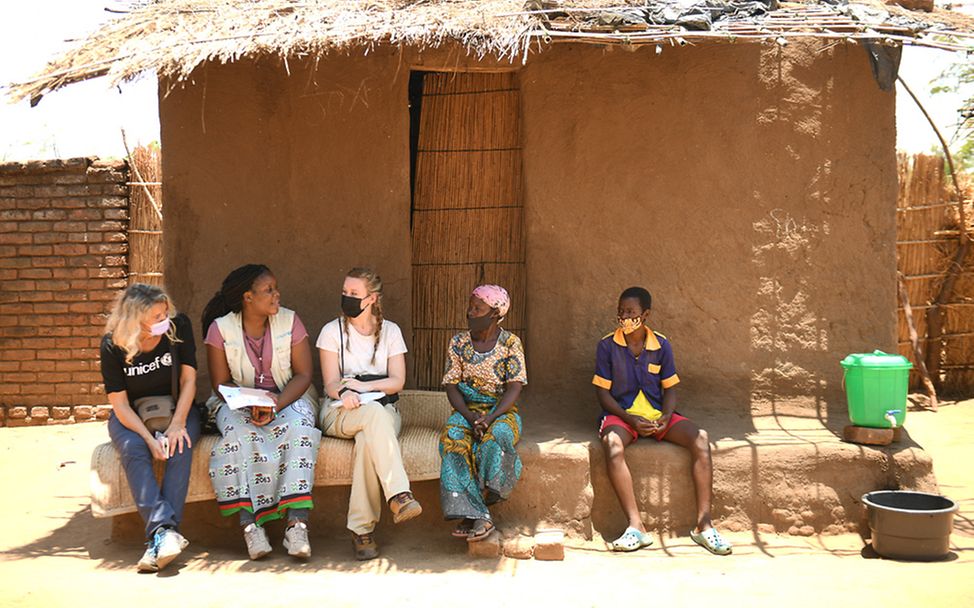 Malawi: Besuch einer Familie